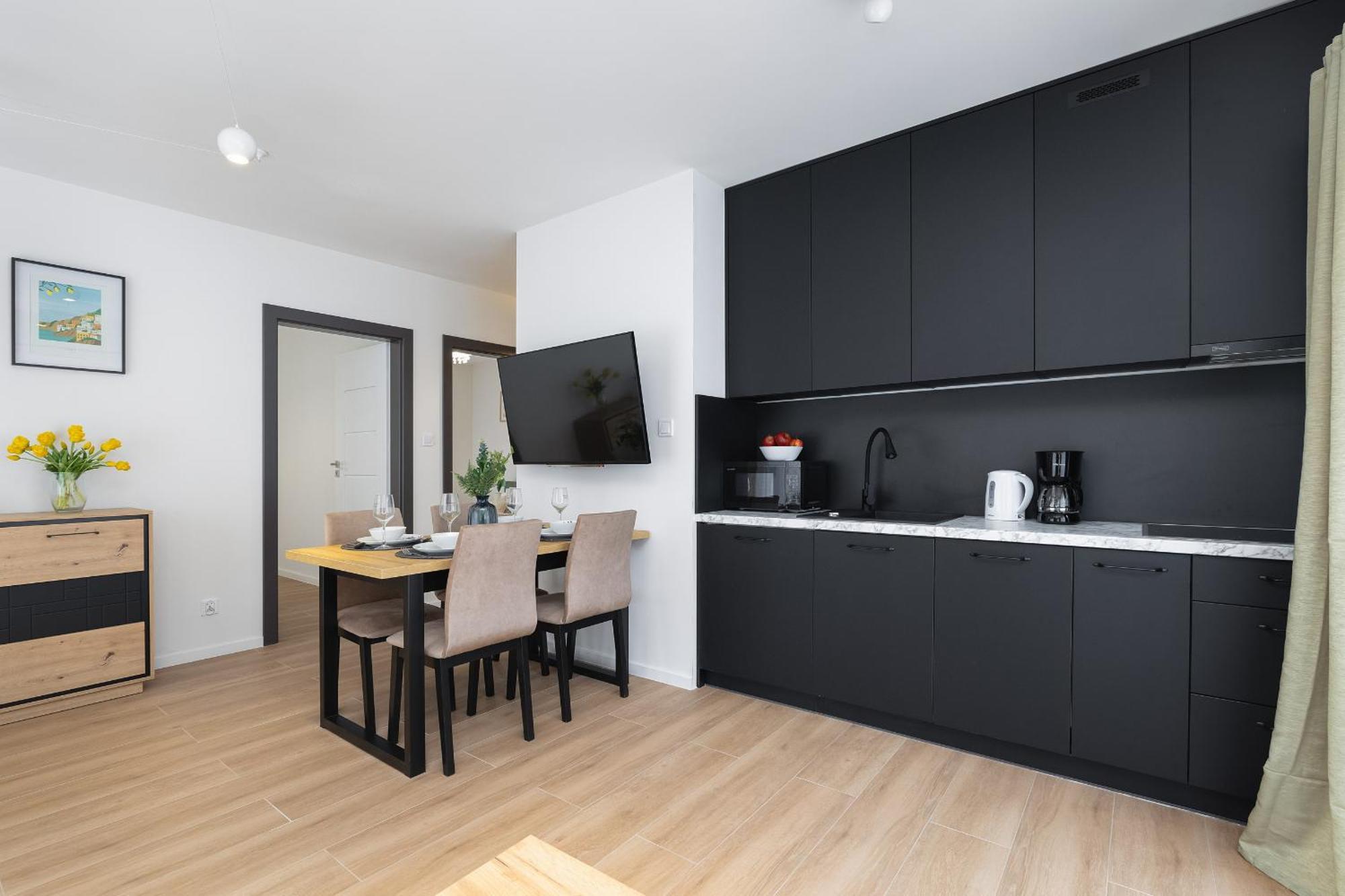 Stylowy Blisko Morza Z Parkingiem Zielona 3a By Renters Apartment Miedzywodzie