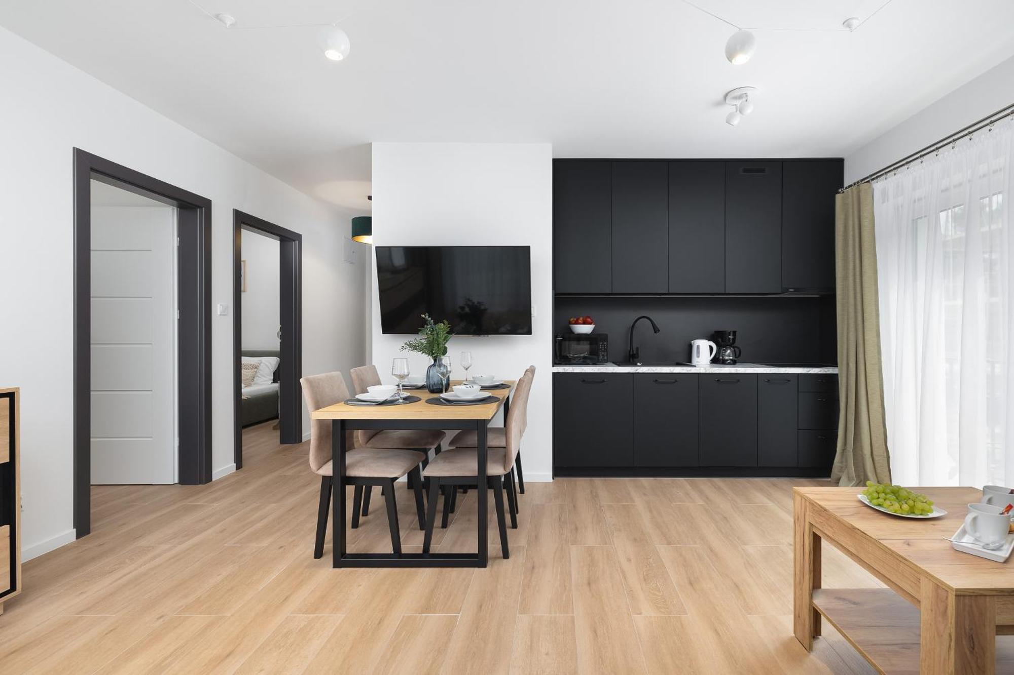 Stylowy Blisko Morza Z Parkingiem Zielona 3a By Renters Apartment Miedzywodzie